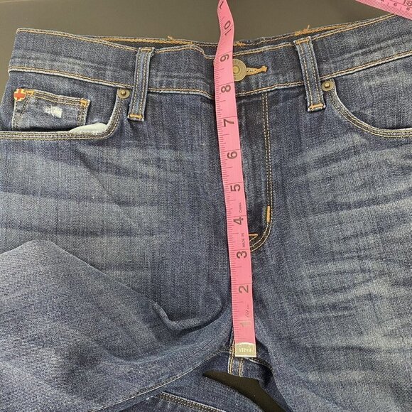 Hudson Womens Skinny Jeans Size 29 Medium Wash Distressed Nico Mid Rise - Picture 8 of 11